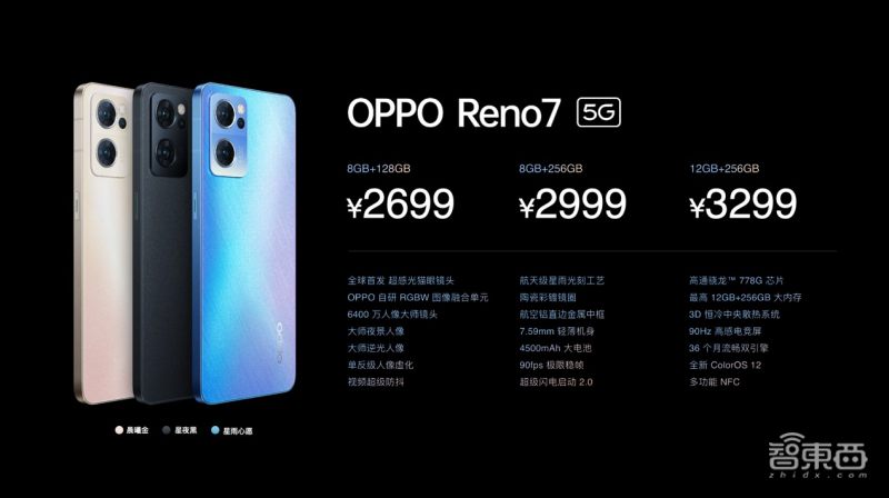 手機前置拍照叫板單反?OPPO Reno7首發RGBW傳感器IMX709