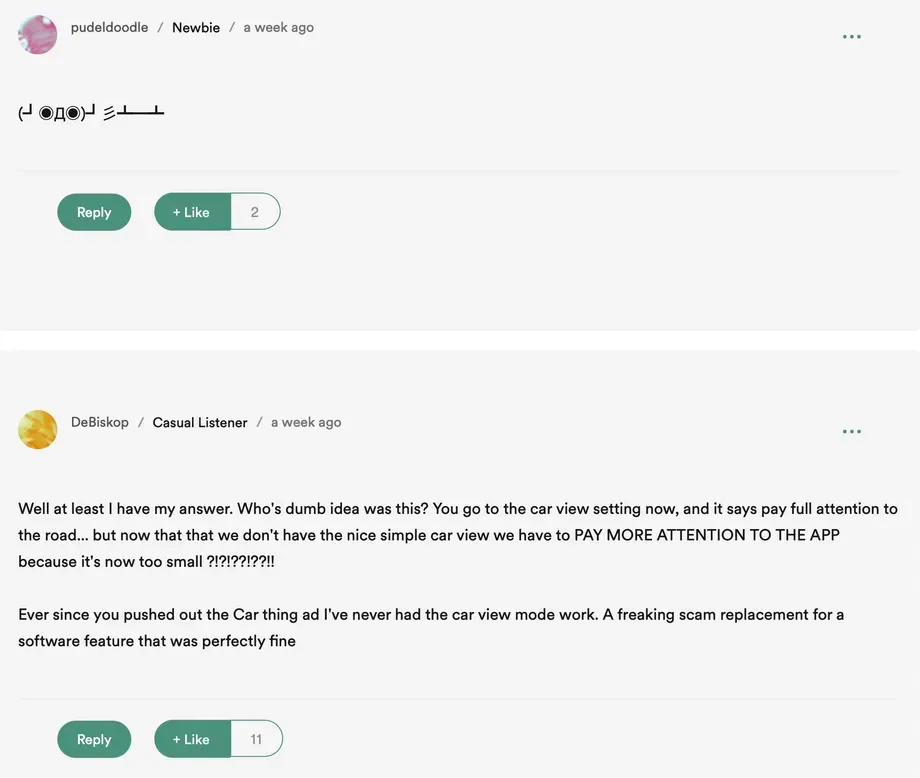 Spotify即將關閉Car View功能 引發用戶強烈不滿