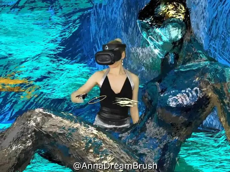 VR藝術家安娜的作品