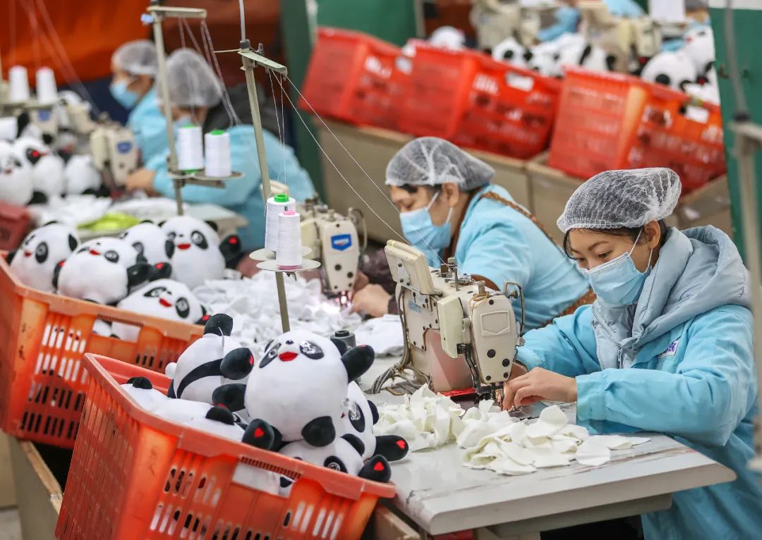 冰墩墩生產車間