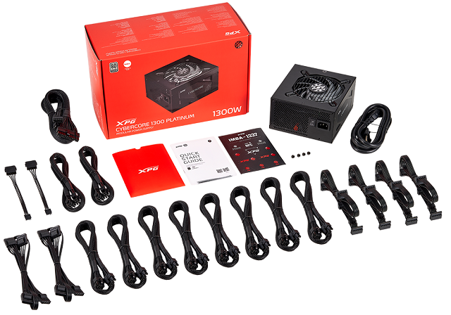 威剛推出XPG CYBERCORE系列全模組80 Plus白金電源新品