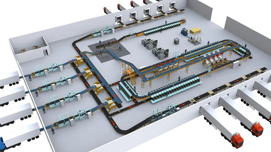 新北洋物流解決方案示意圖 新北洋物流解決方案示意圖
