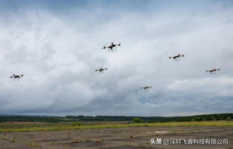 飛睿智能無線通信模組,無人機遠距離WiFi應用,無線自組網傳輸