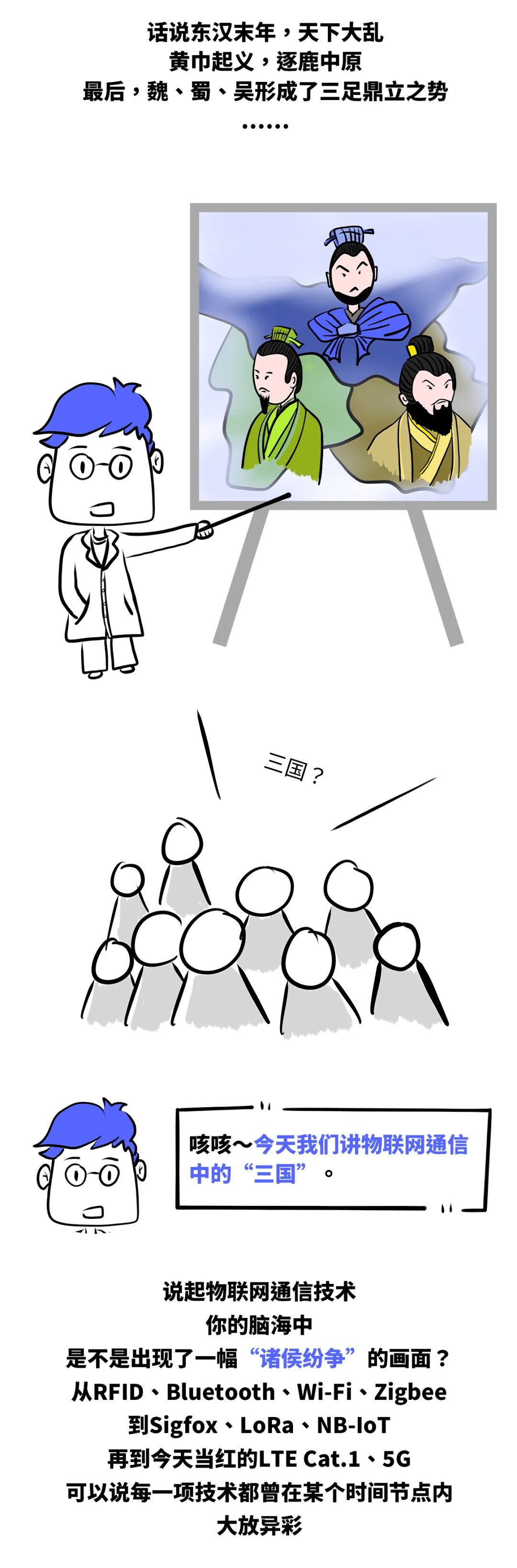 「漫畫」物聯網通信中的“三國殺”，場域網FAN為何能三分天下？