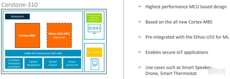 Arm Corstone-310子系統 Arm Corstone-310子系統