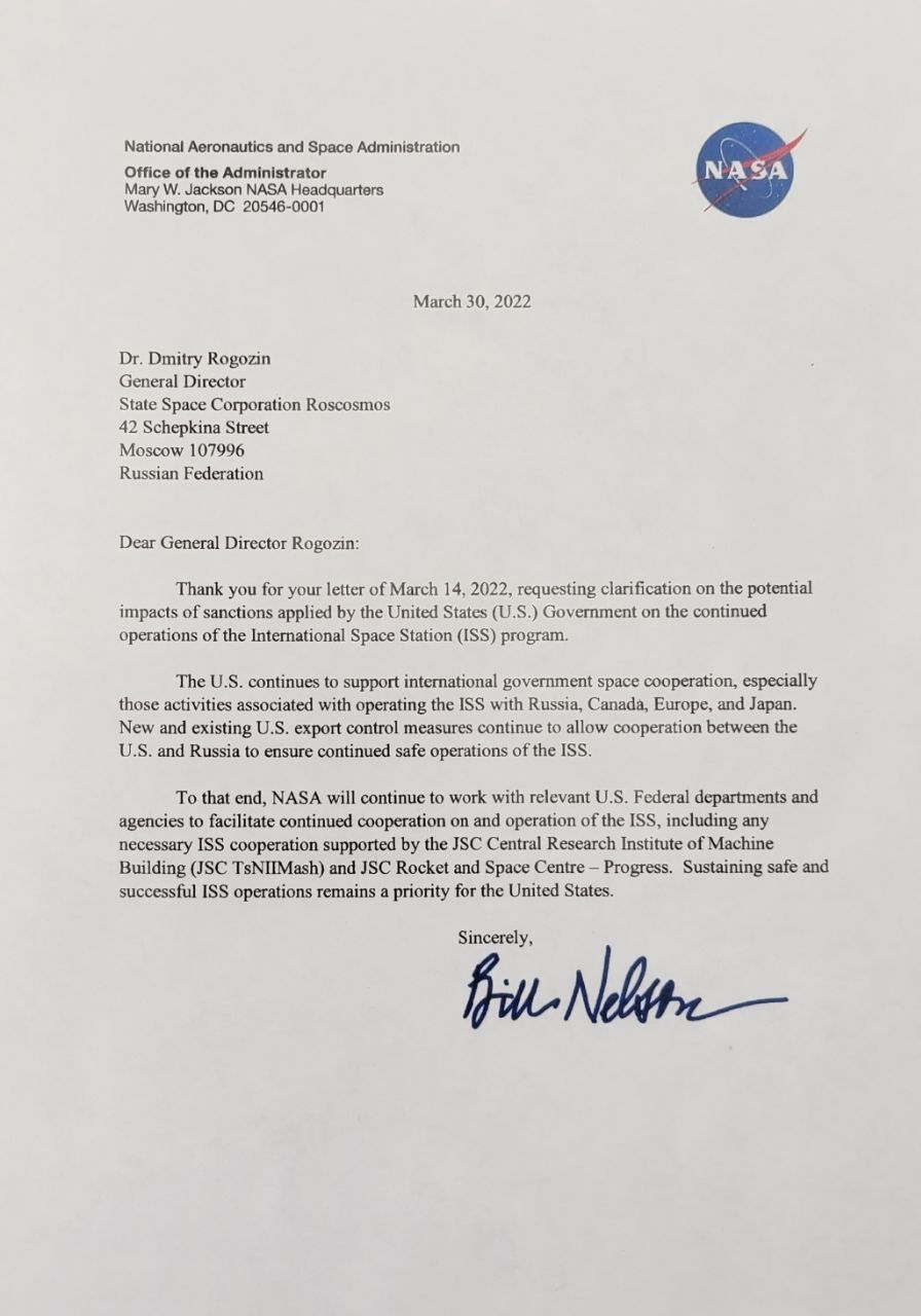 俄羅斯宣布將暫停國際空間站合作直至解除制裁