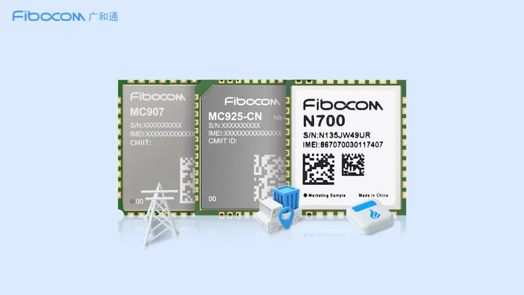 廣和通NB-IoT模組家族圖