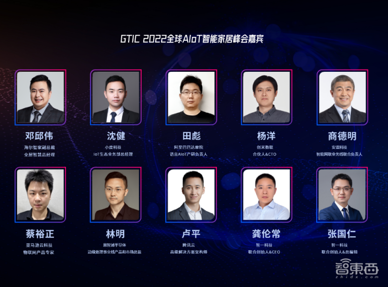 GTIC 2022全球AIoT智能家居峰會嘉賓 GTIC 2022全球AIoT智能家居峰會嘉賓