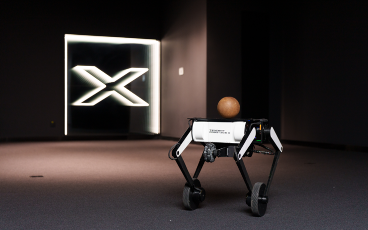 騰訊機器人“輪滑小子”Ollie升級，首次增加觸覺感知，進化雙輪邁步能力