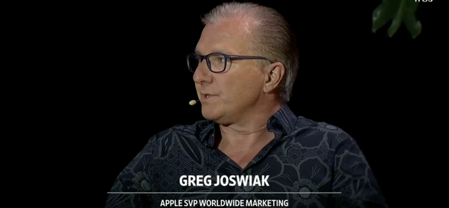 蘋果公司的軟件副總裁 Craig Federighi 蘋果公司的軟件副總裁 Craig Federighi