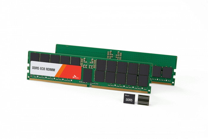 SK海力士DDR5 6400Mbps模塊產品已開始送樣 SK海力士DDR5 6400Mbps模塊產品已開始送樣