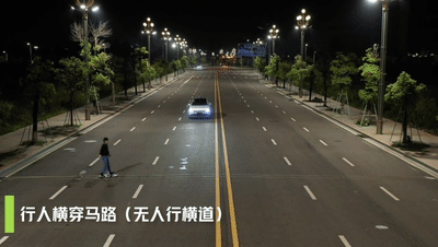 避讓橫穿行人 避讓橫穿行人