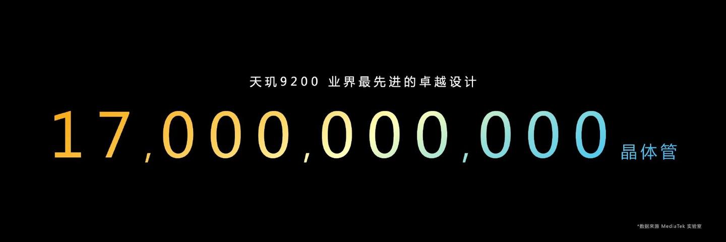 聯發科天璣 9200 旗艦芯片正式發布 聯發科天璣 9200 旗艦芯片正式發布