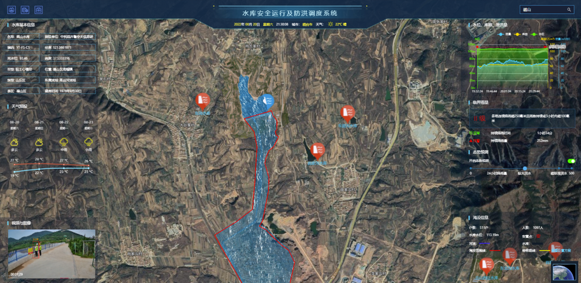 山東5G+北斗融合數字孿生：聯通科技賦能 守護水利安瀾