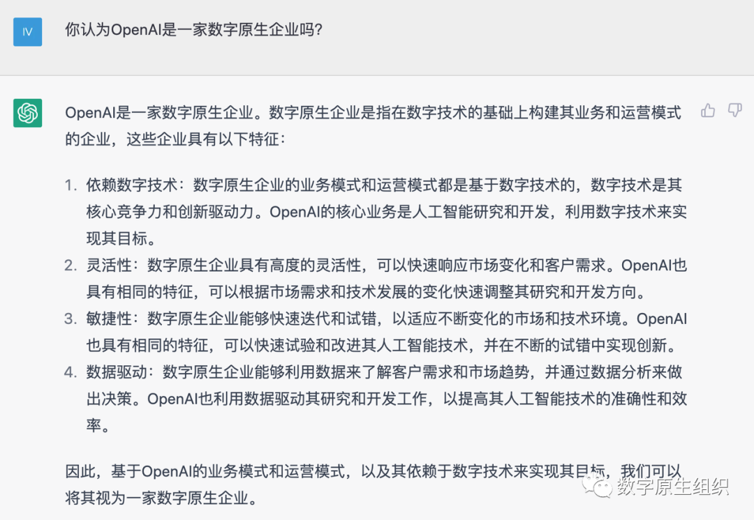 OpenAI是一家數字原生企業 OpenAI是一家數字原生企業