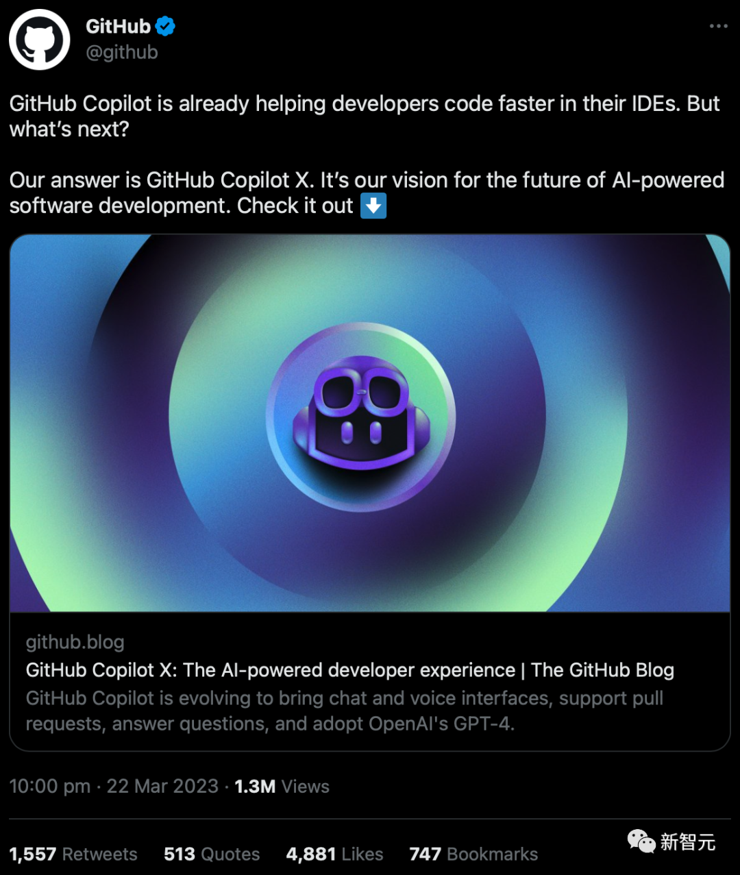 GPT-4 Copilot X震撼來襲!AI寫代碼效率10倍提升,碼農遭降維打擊 GPT-4 Copilot X震撼來襲!AI寫代碼效率10倍提升,碼農遭降維打擊