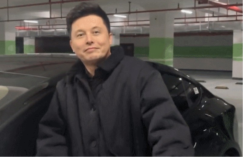 酷似馬斯克的中國男子 酷似馬斯克的中國男子