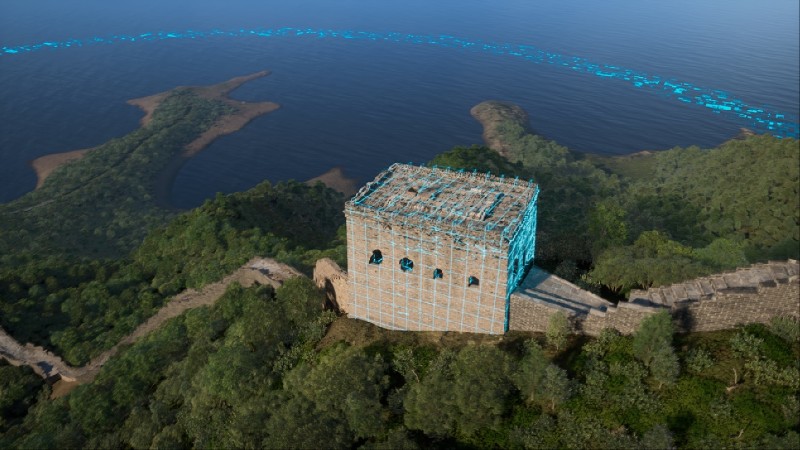 數字長城渲染圖