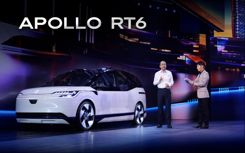 百度正式發布第六代量產無人車Apollo RT6 百度正式發布第六代量產無人車Apollo RT6