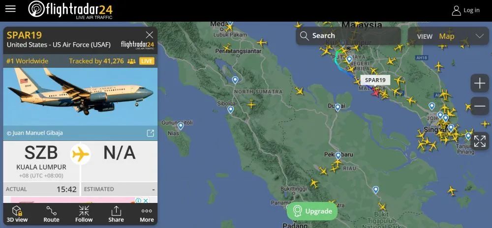 佩洛西竄訪中國臺灣 火了一個航班追蹤網站 佩洛西竄訪中國臺灣 火了一個航班追蹤網站