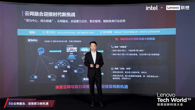 聯想集團首席研究員、云網融合事業部高級總監李瞳分享