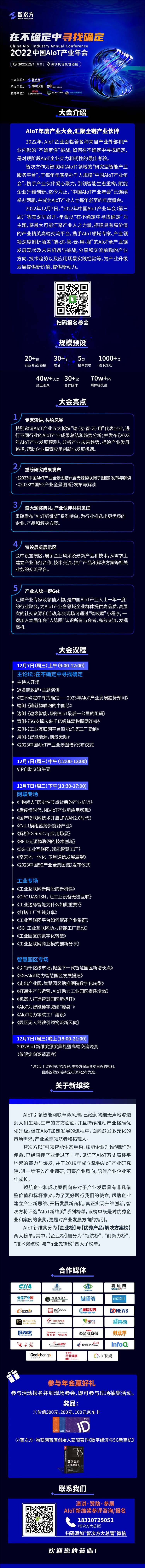2022中國AIoT產業年會 2022中國AIoT產業年會